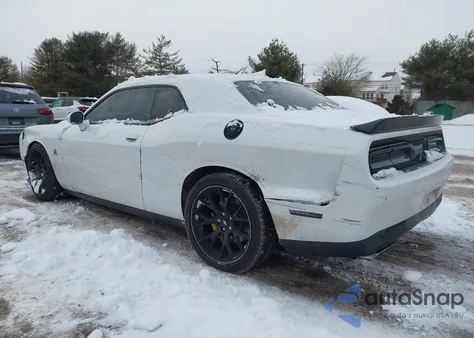 2017 Dodge Challenger R/T Scat Pack z USA, uszkodzony, nr VIN 2C3CDZFJ6HH593963